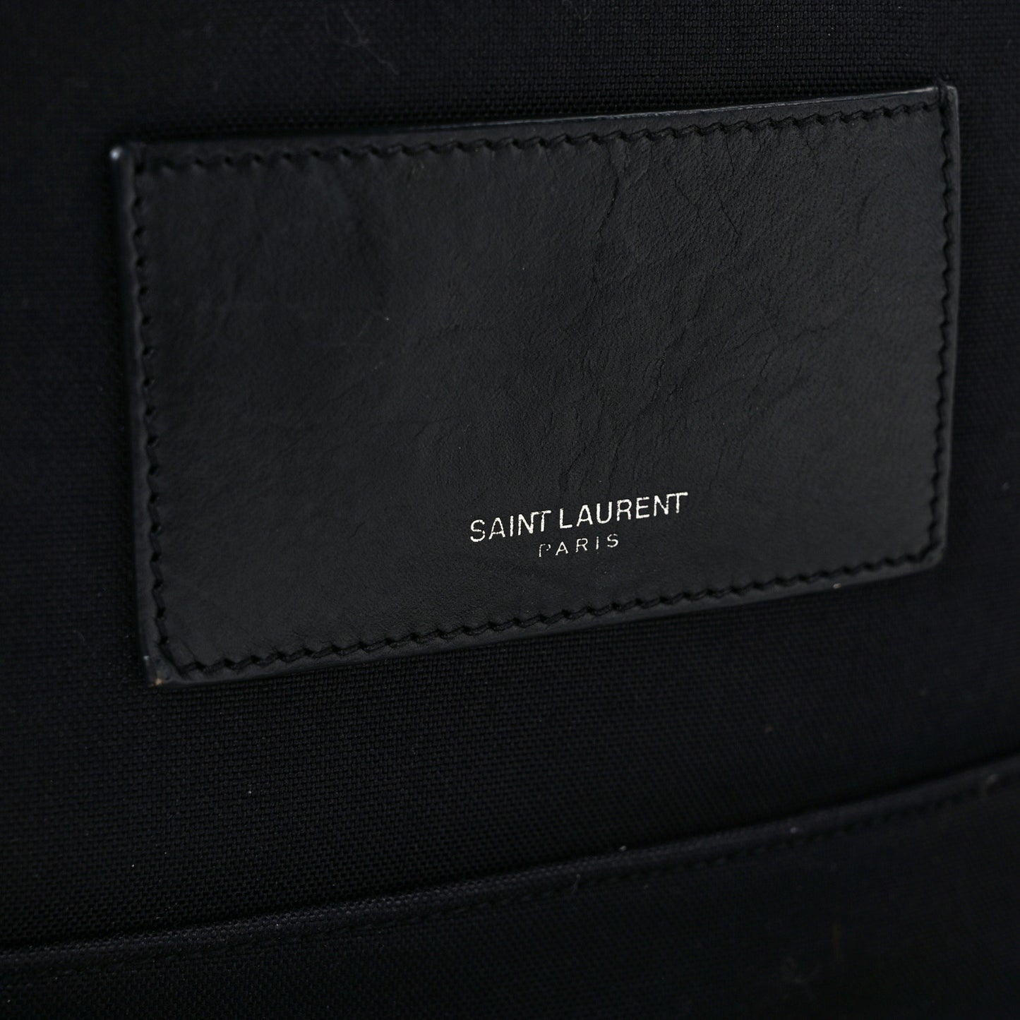 Twill Patches City Backpack Black