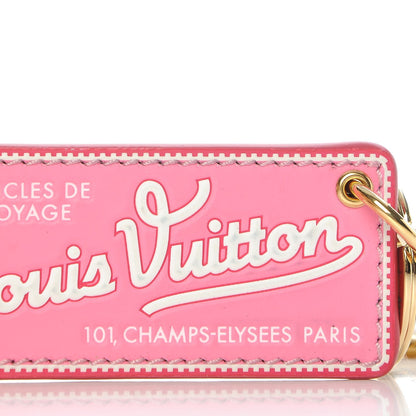 Louis Vuitton Calfskin World Tour BB Bag Charm Key Holder 4 of 4