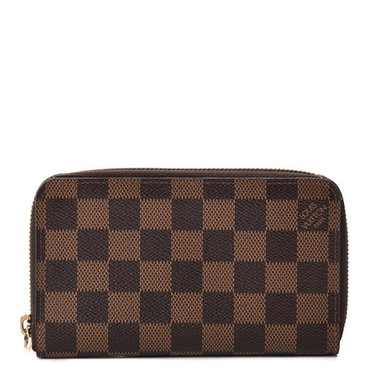 Louis Vuitton Damier Ebene Zippy Compact Wallet 1 of 9