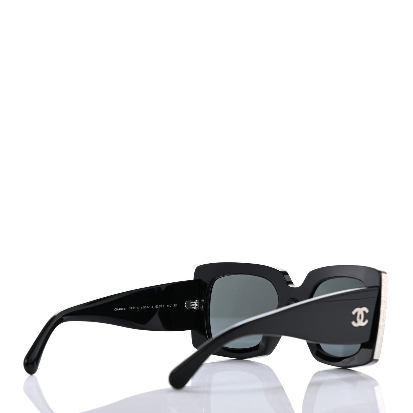 Square CC Sunglasses Black