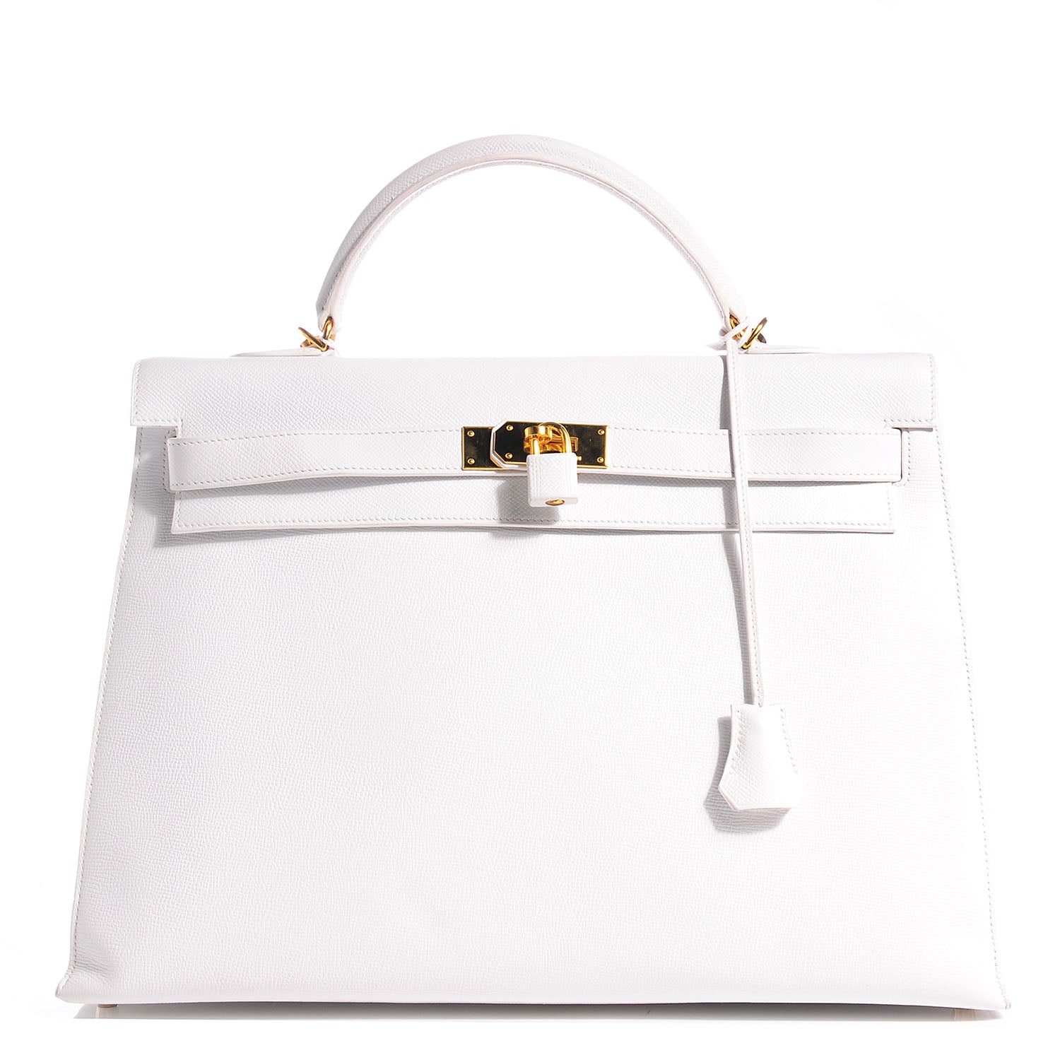 Hermes Epsom Kelly Sellier 40 White 1 of 25