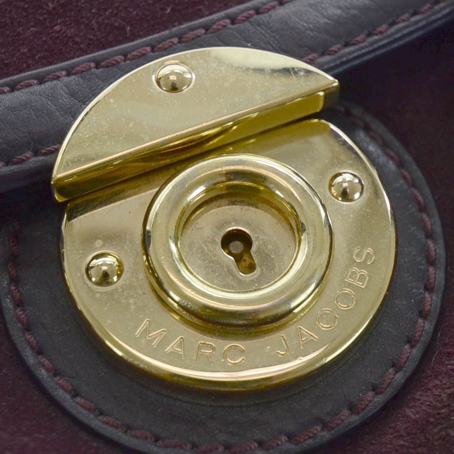 Soft Calfskin and Suede Satchel
