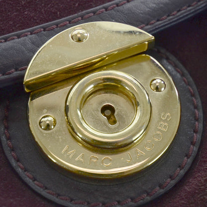 Marc Jacobs Soft Calfskin and Suede Satchel 12 of 13