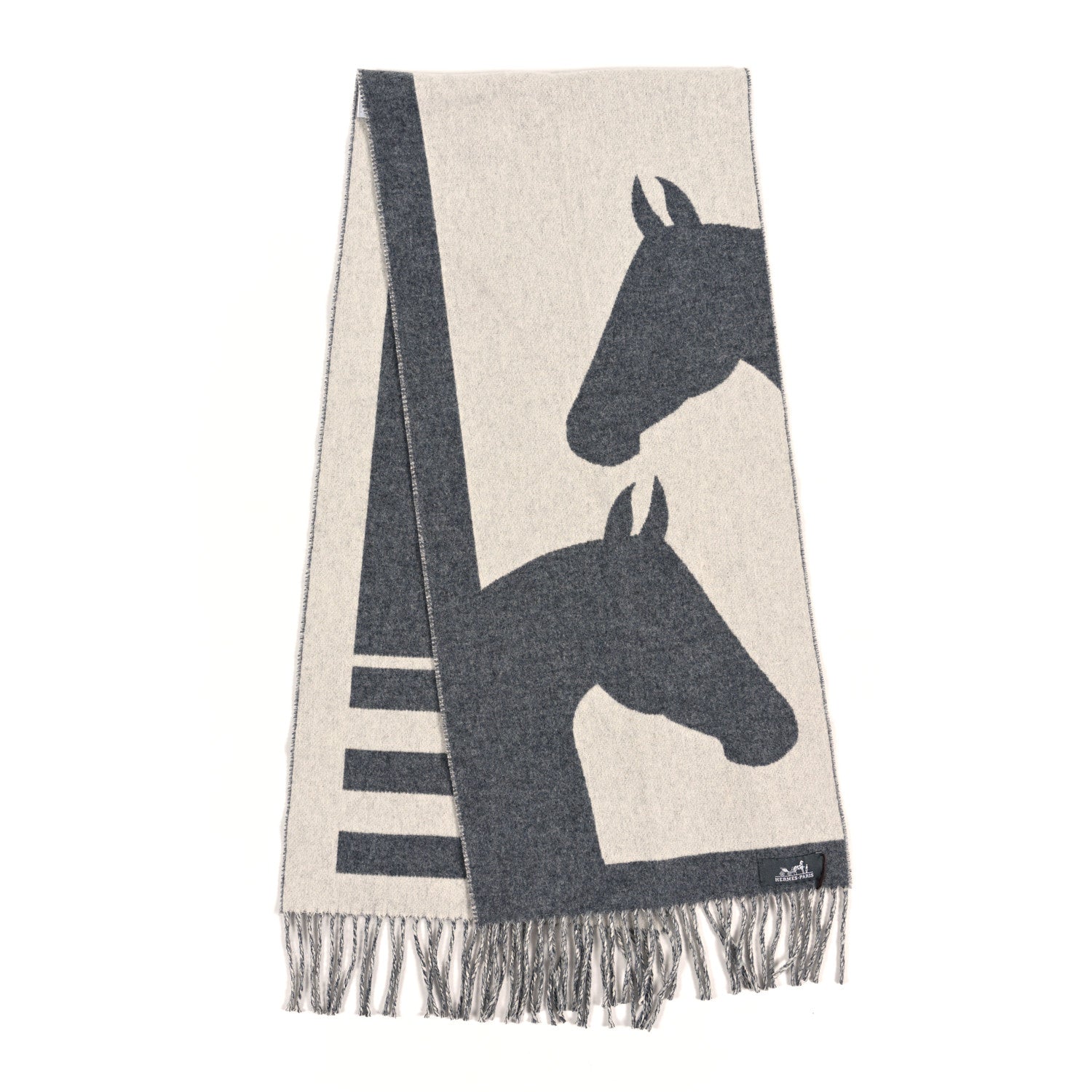 Hermes Cashmere Casaque Love Story Muffler 2 of 3