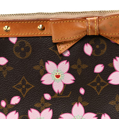 Louis Vuitton Monogram Cherry Blossom Pochette Accessories Brown 8 of 11