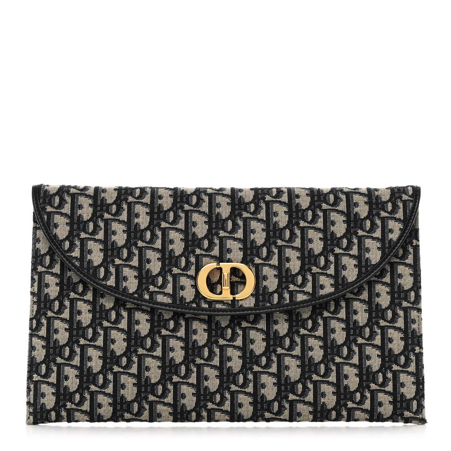 Oblique 30 Montaigne Avenue Pouch With Flap Blue