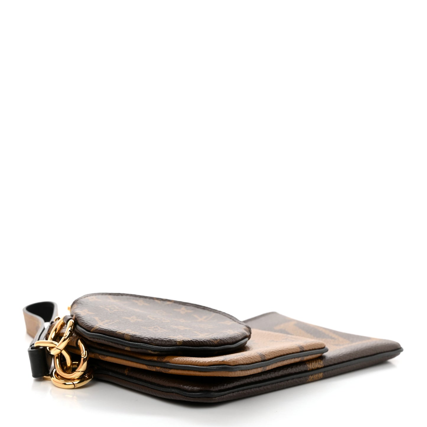 Reverse Monogram Giant Trio Pouch