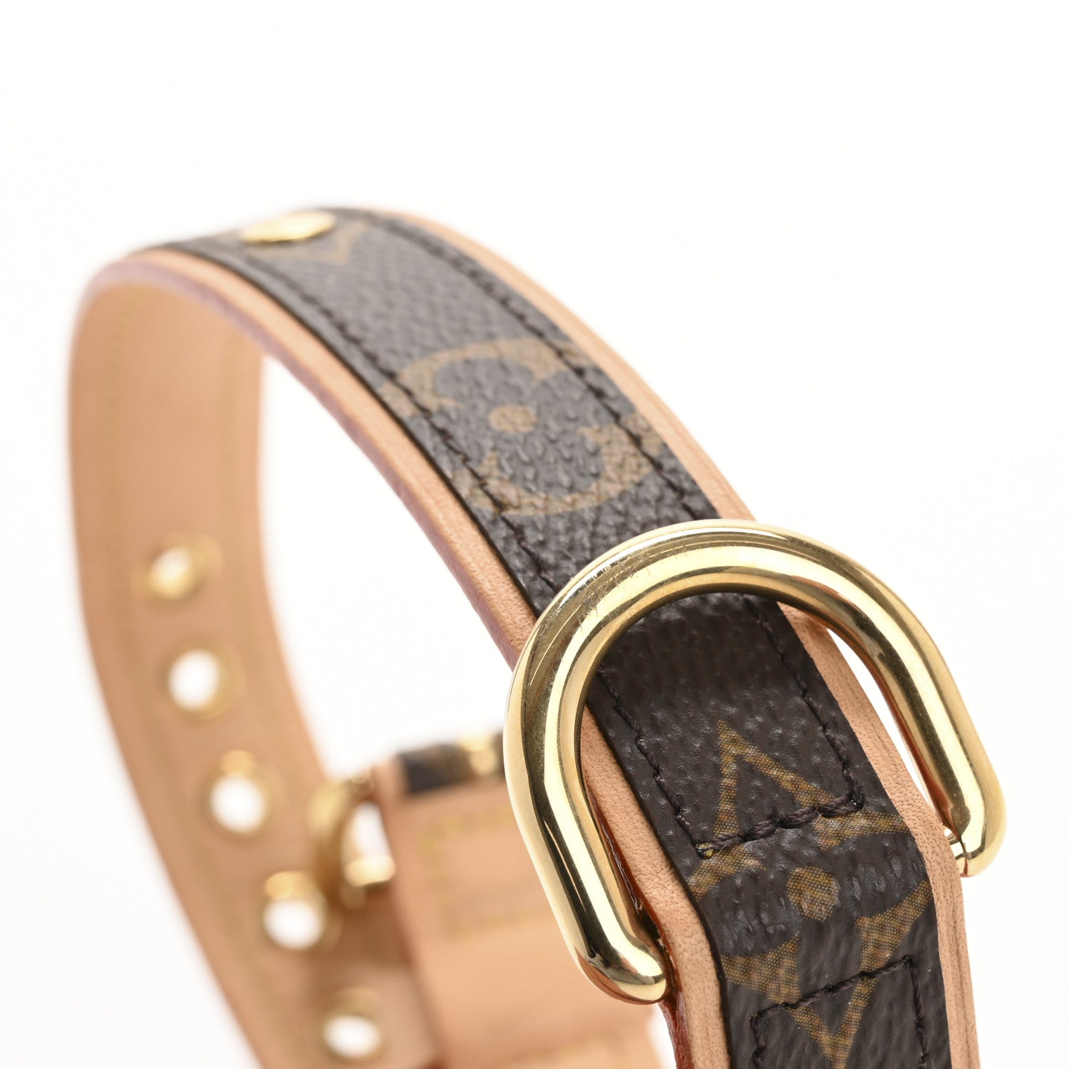 Louis Vuitton Monogram Baxter Dog Collar PM 8 of 9