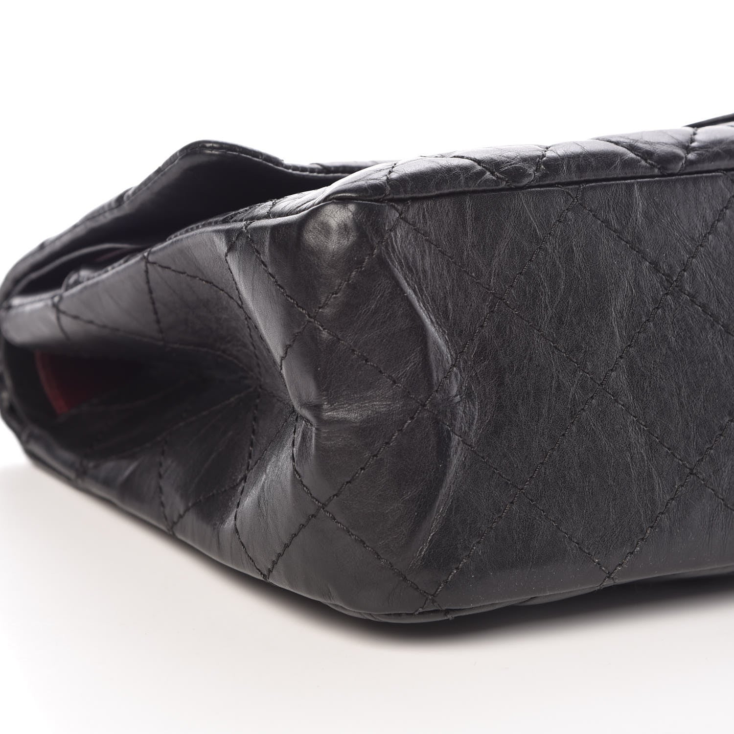 Chanel Aged Calfskin Quilted 2.55 Reissue 227 Flap Black 8 of 10