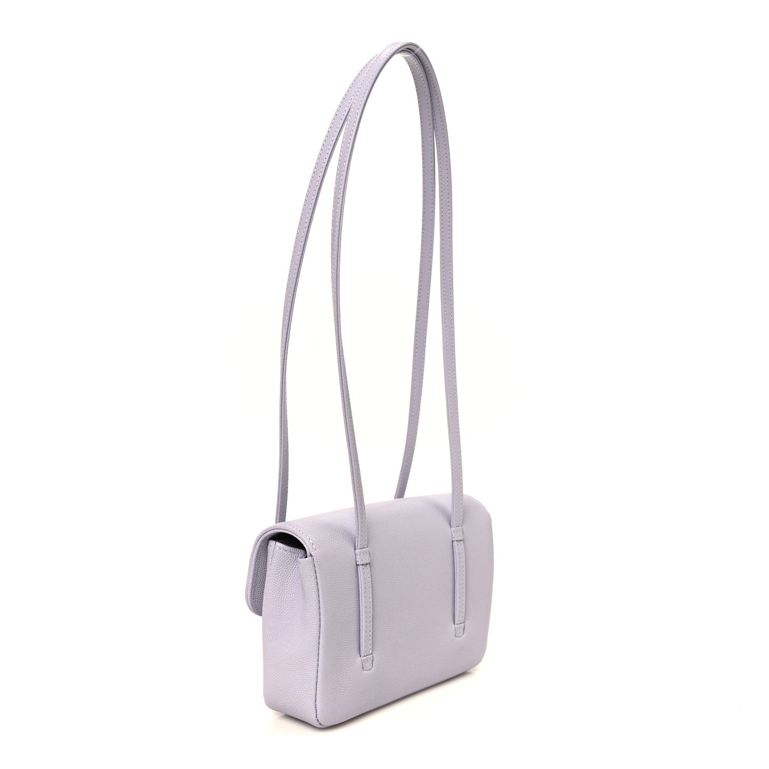Chanel Shiny Caviar Mini Preppy Coco Shoulder Bag Purple 3 of 11