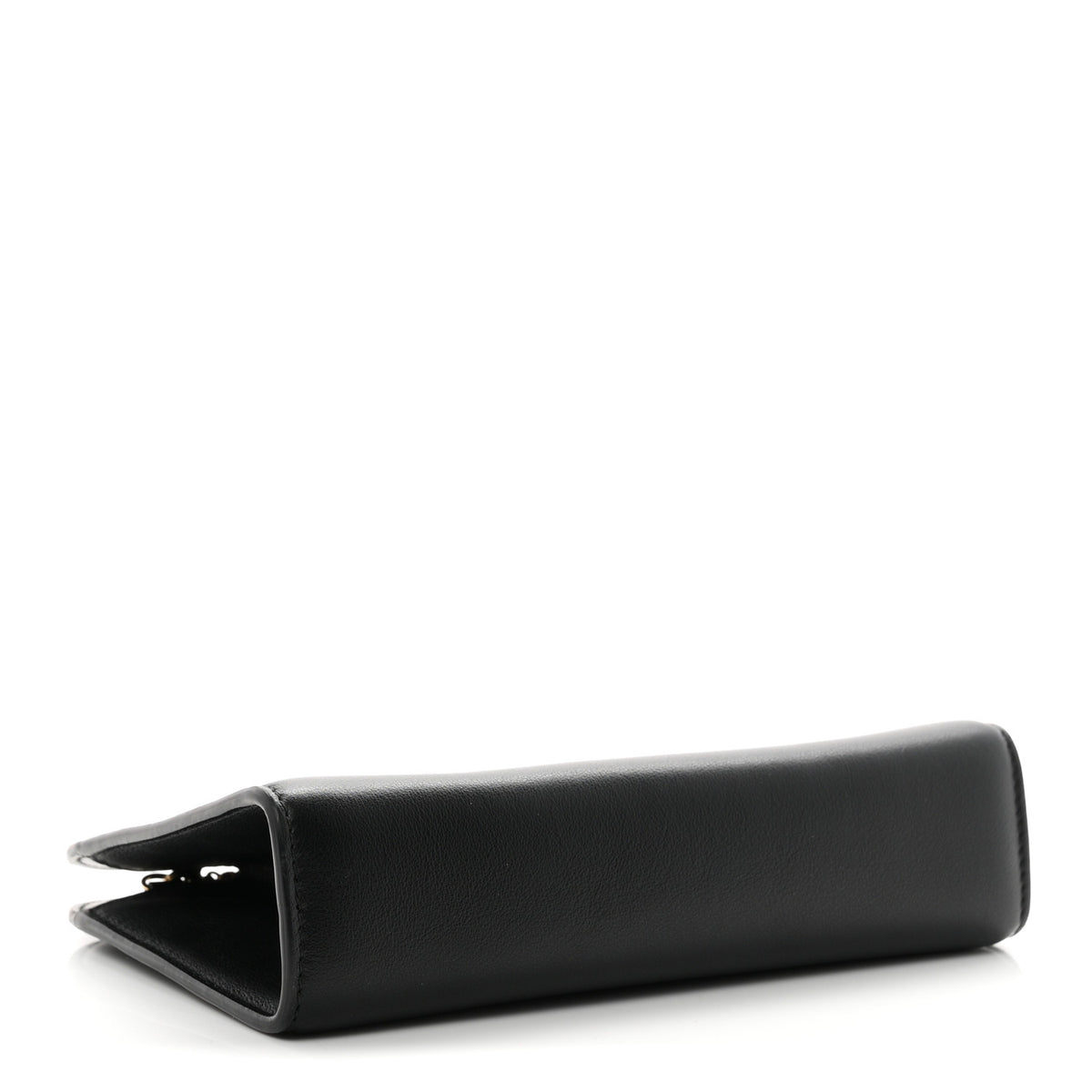Calfskin Diana Mini Clutch Black