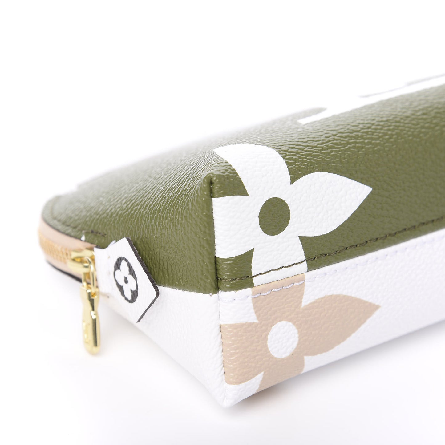Monogram Giant Cosmetic Pouch Kaki
