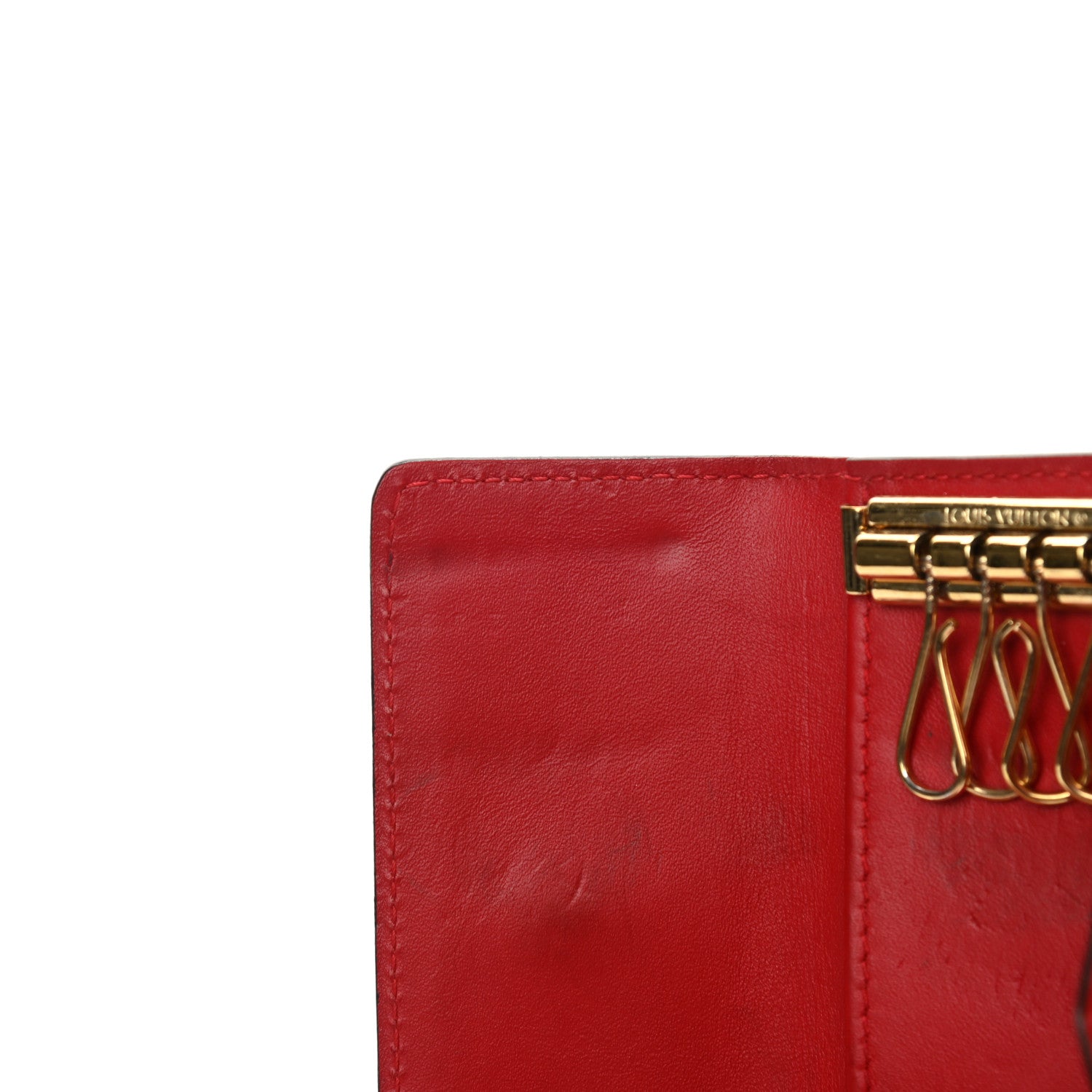 Louis Vuitton Vernis Multicles 4 Key Holder Cherry 8 of 11