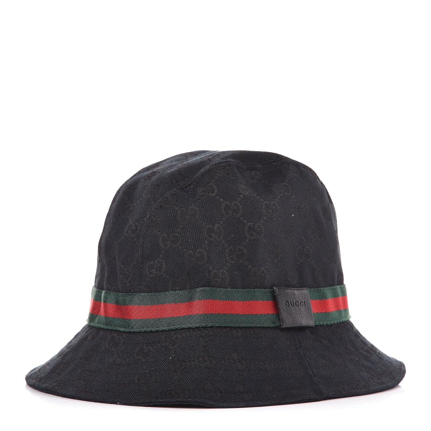 Gucci Monogram Web Bucket Hat Black L 1 of 5