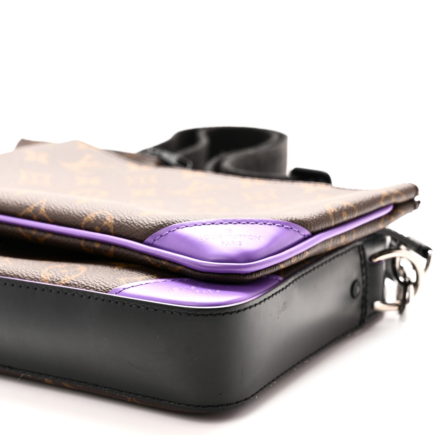 Louis Vuitton Monogram Macassar Trio Messenger Purple 10 of 10