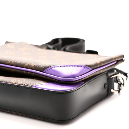 Louis Vuitton Monogram Macassar Trio Messenger Purple 10 of 10