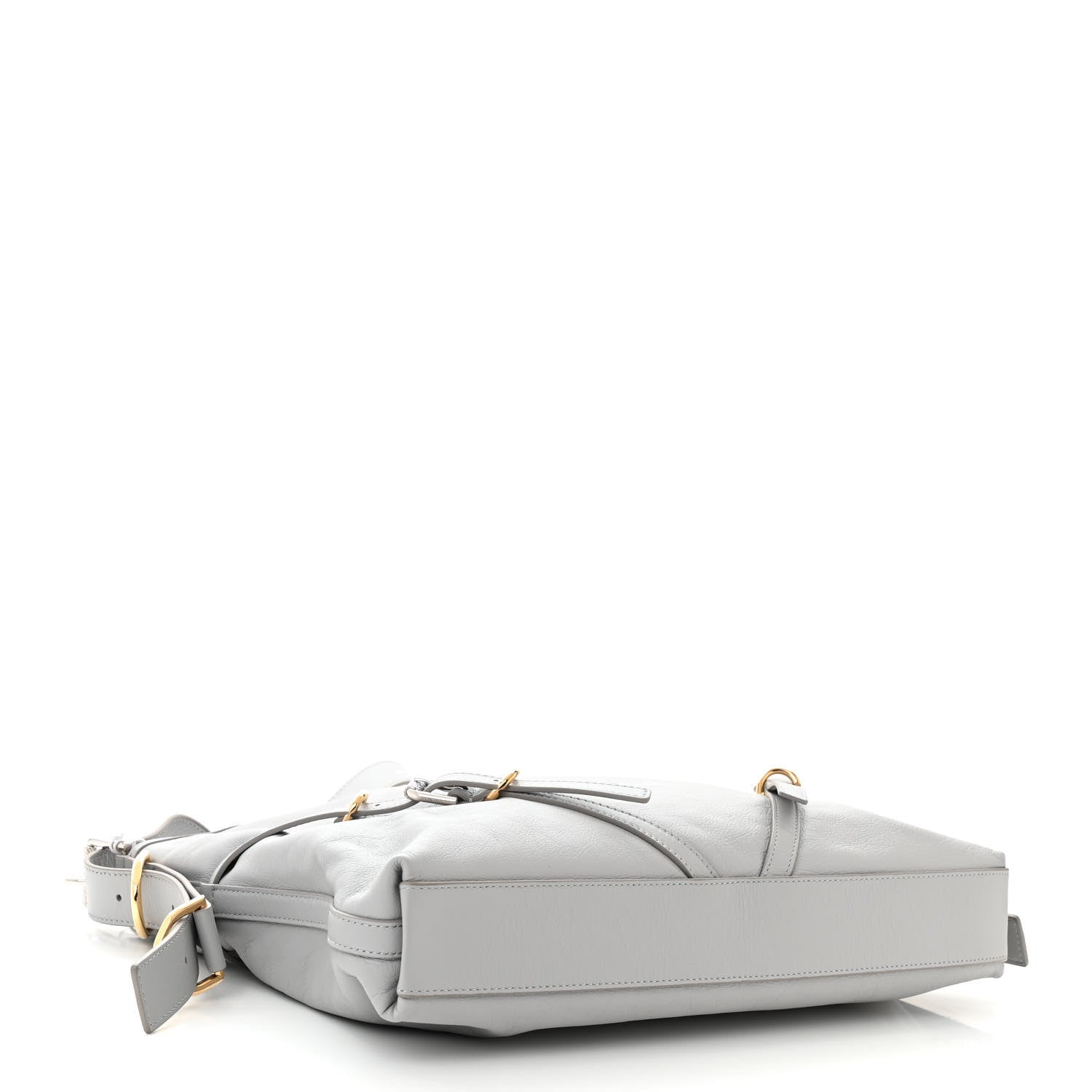Givenchy Calfskin Medium Voyou Bag Light Grey 4 of 10