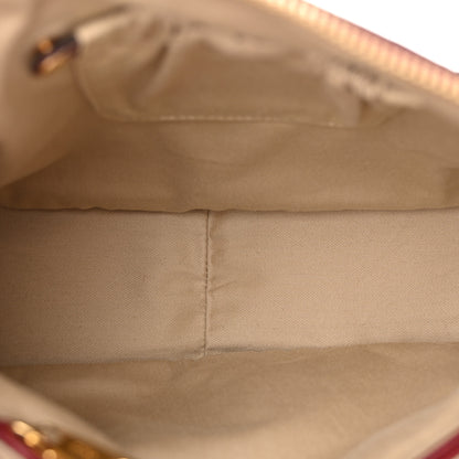 Chloe Calfskin Medium Marcie Satchel Stormy Red 5 of 15