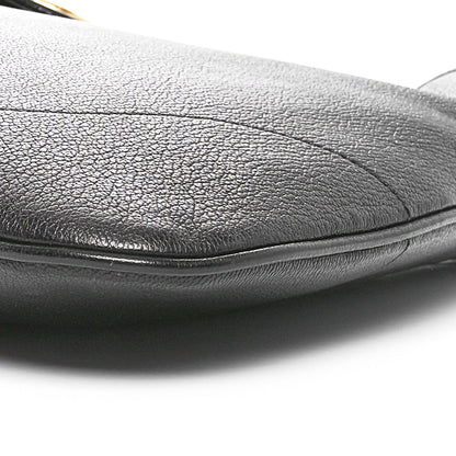 Gucci Goatskin Medium Aphrodite Shoulder Bag Black 10 of 11