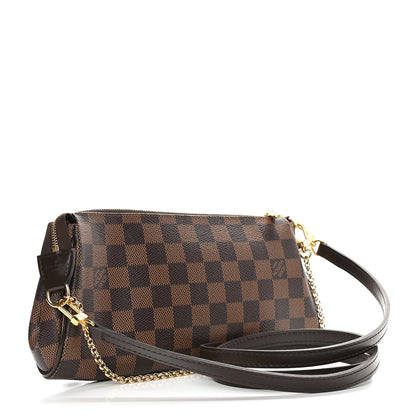 Louis Vuitton Damier Ebene Eva Clutch 3 of 10