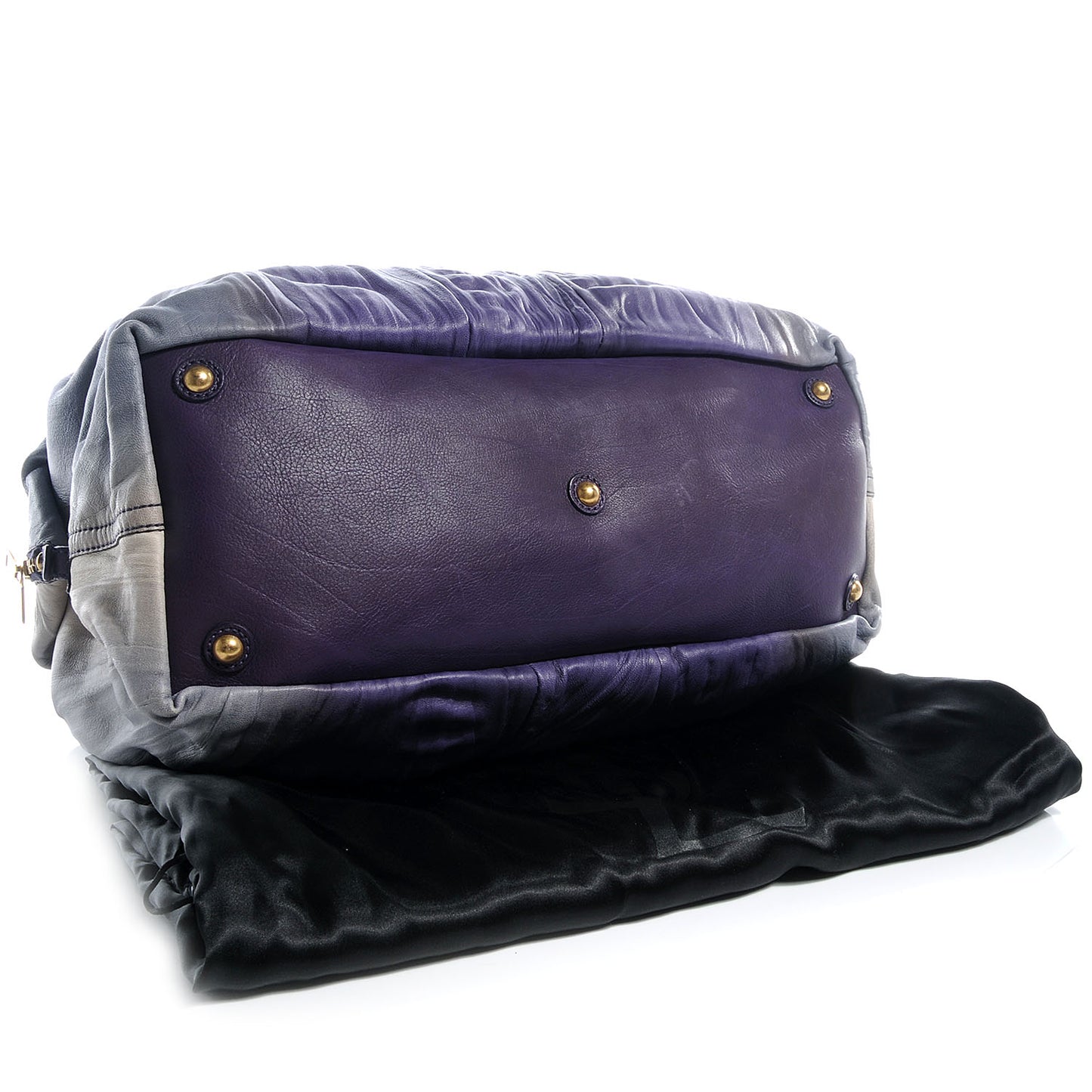Leather Ombre Easy Sac Degrade Purple
