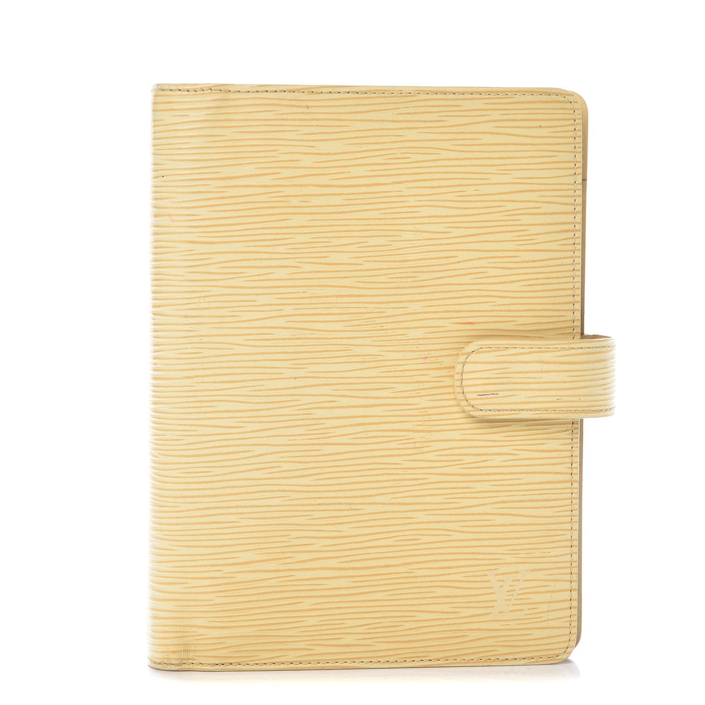 Epi Medium Ring Agenda Cover Vanilla