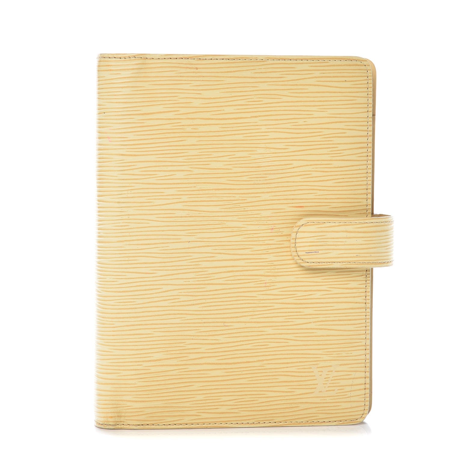 Louis Vuitton Epi Medium Ring Agenda Cover Vanilla 1 of 12