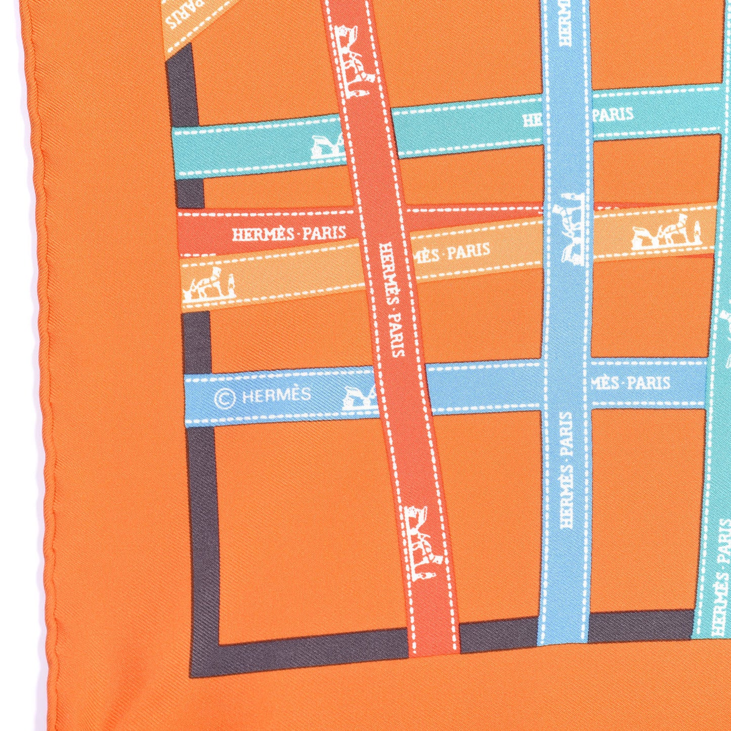 Silk Bolduc Pocket Square Scarf