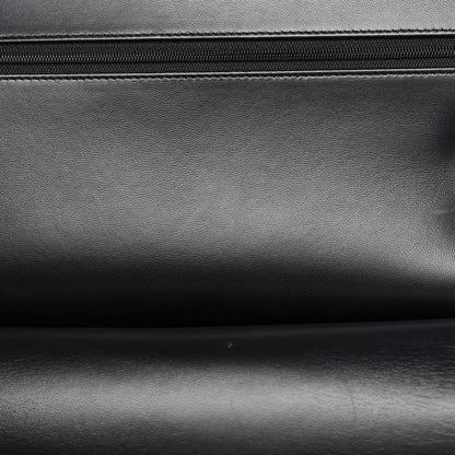 Chanel Lambskin Quilted Jumbo Double Flap Black 16 of 18