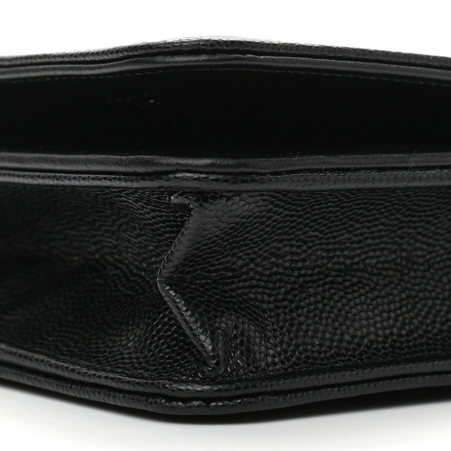 Chanel Caviar Quilted Boy Wallet On Chain WOC Black 10 of 12