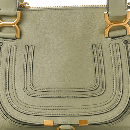 Chloe Calfskin Small Marcie Satchel Faded Green 7 of 10