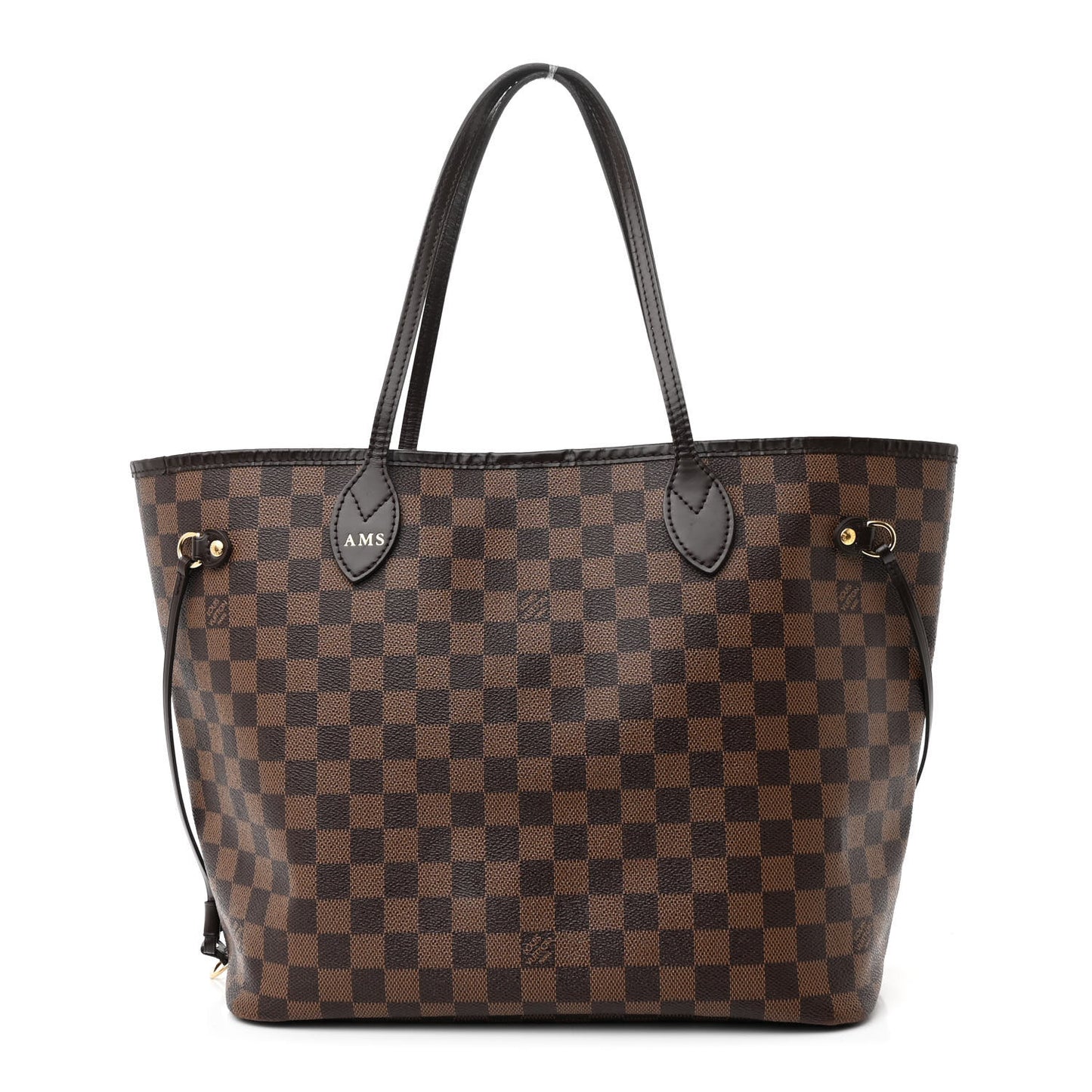Damier Ebene Neo Neverfull MM Rose Ballerine