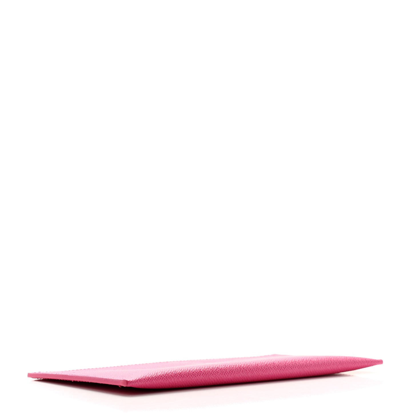 Calfskin Felicie Card Holder Insert Hot Pink