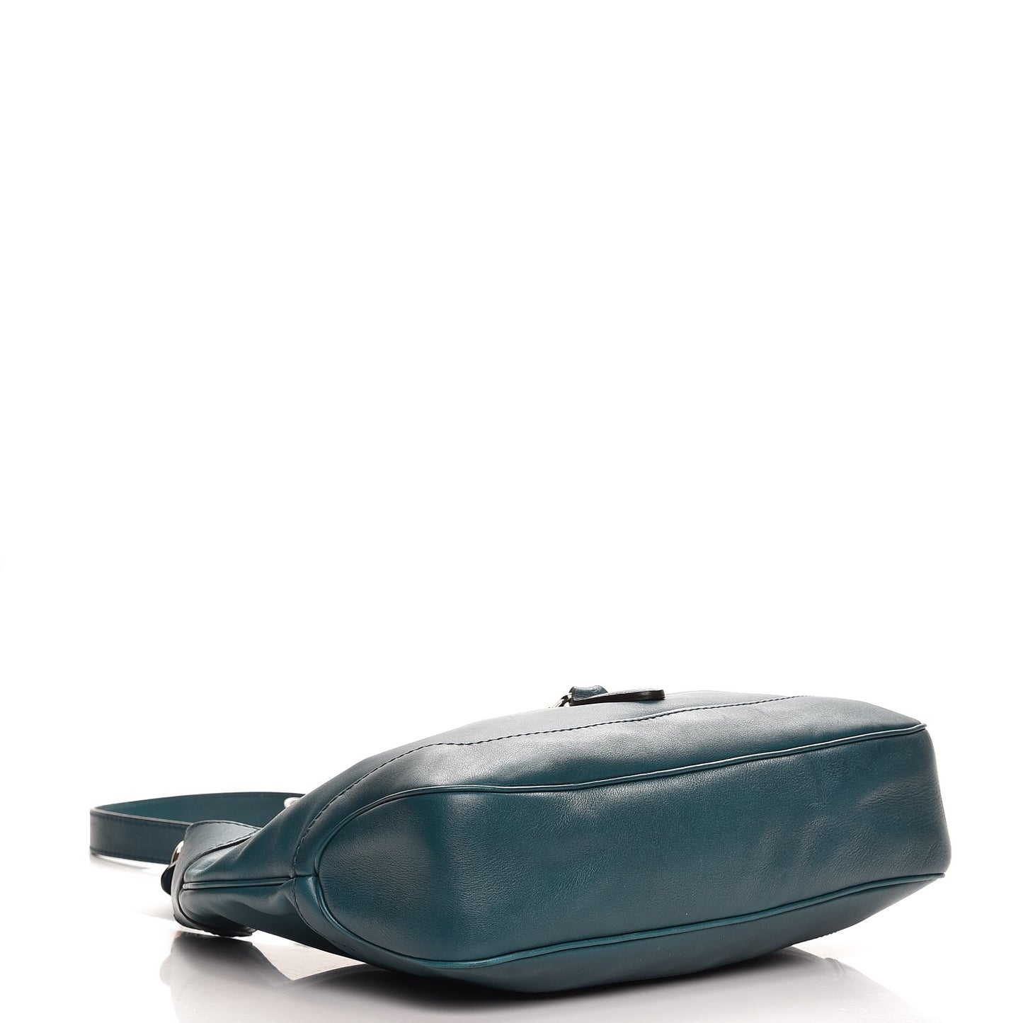Calfskin Medium New Jackie Shoulder Bag Teal