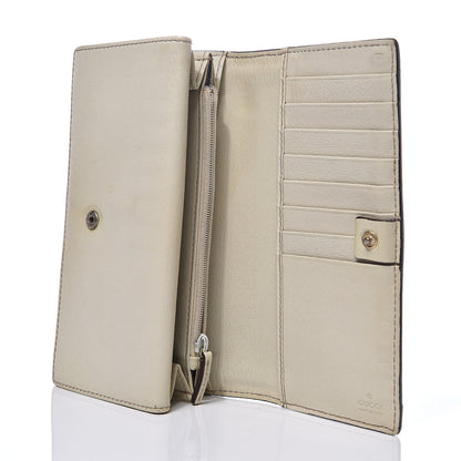 Gucci Monogram Continental Charmy Wallet White 5 of 15