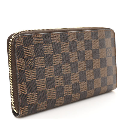 Louis Vuitton Damier Ebene Zippy Organizer Wallet 3 of 6