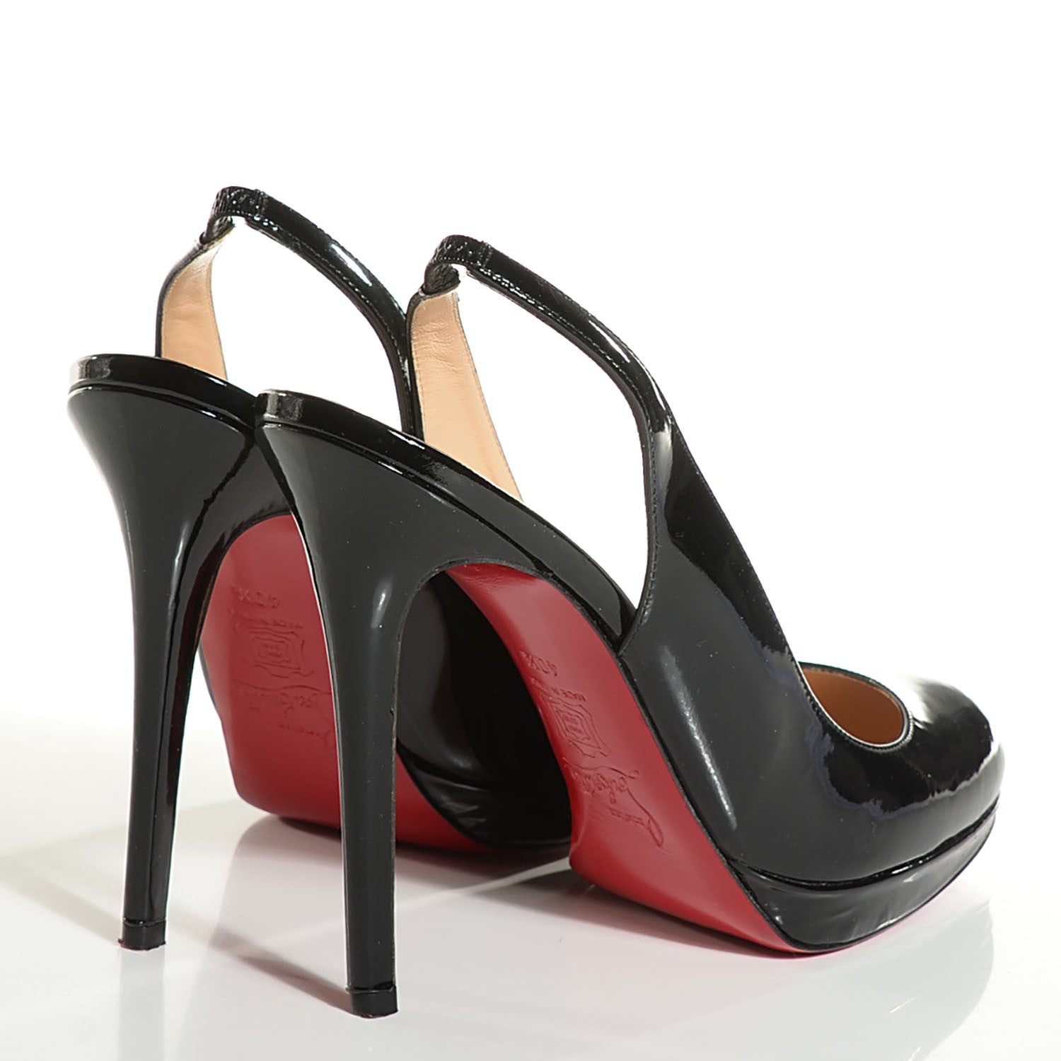 Christian Louboutin Patent Horatio 120 Pumps 40.5 Black 11 of 14