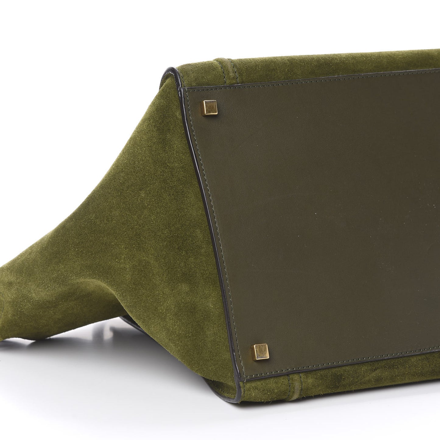 Suede Medium Phantom Luggage Olive