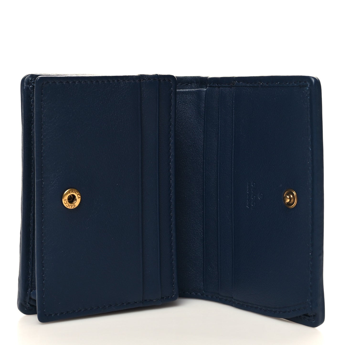 Canvas Flora Floral Trapuntata Zumi Card Case Wallet Great White Multicolor Blue Agata