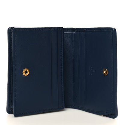 Gucci Canvas Flora Floral Trapuntata Zumi Card Case Wallet Great White Multicolor Blue Agata 5 of 9