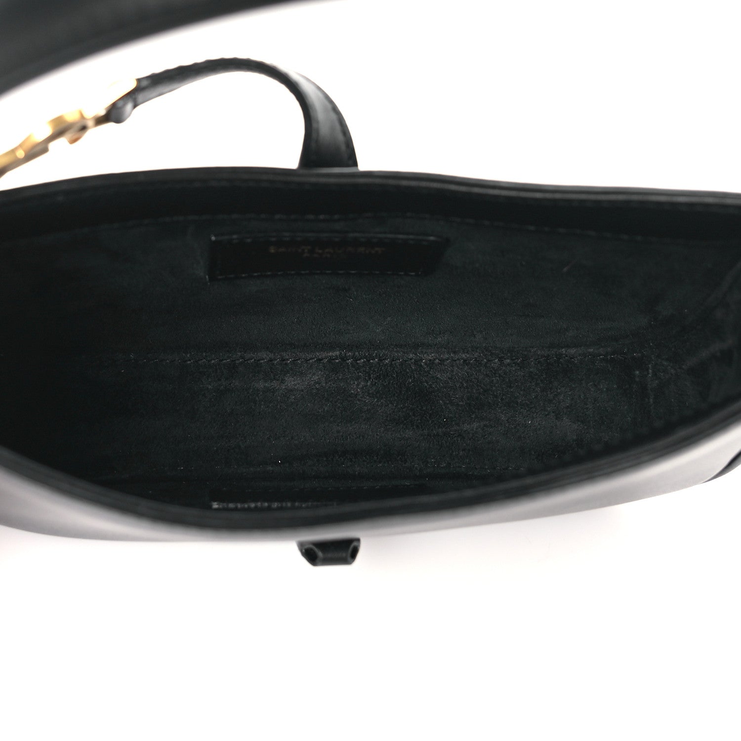 Saint Laurent Smooth Calfskin Le 5 A 7 Mini Hobo Black 5 of 10
