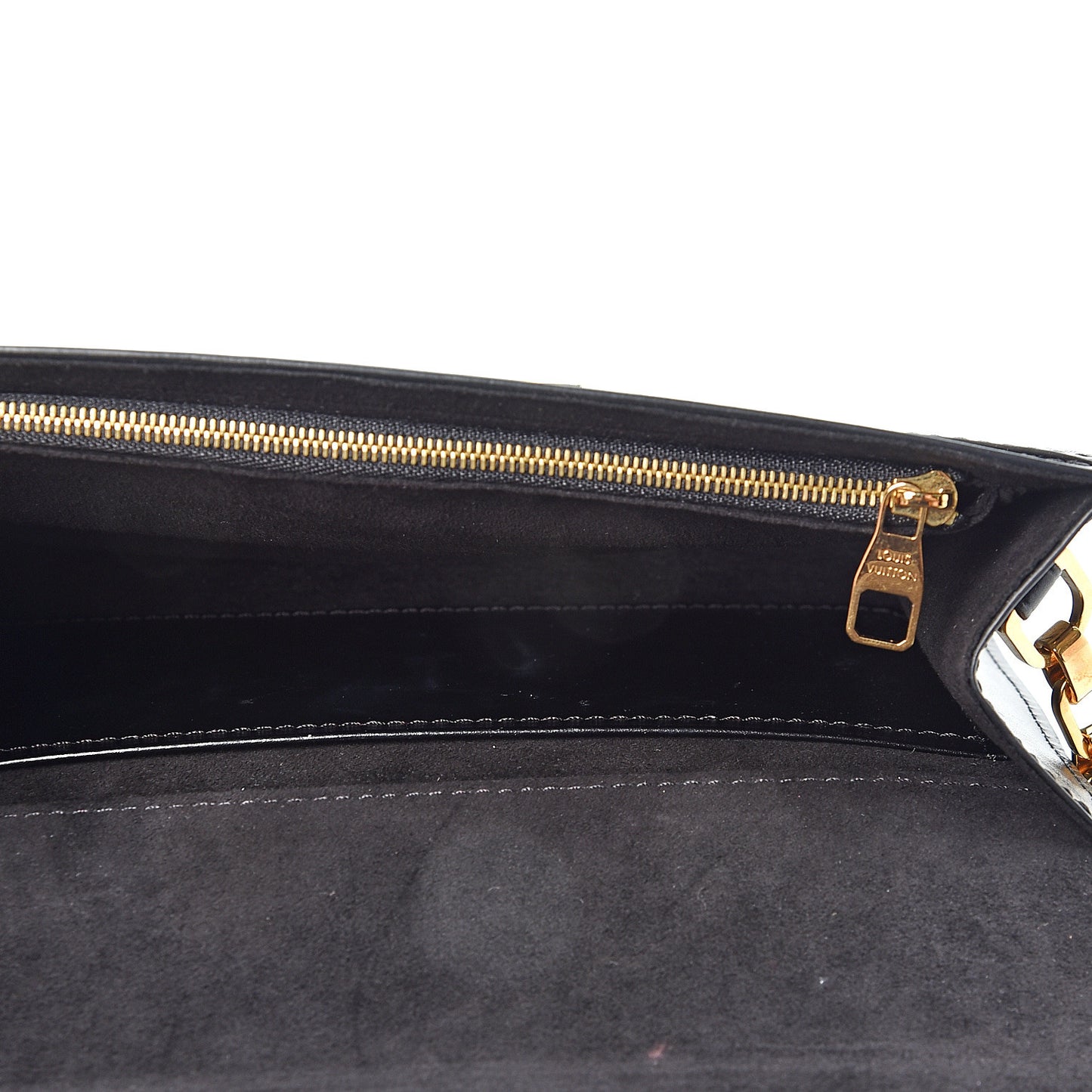Calfskin Chain Louise MM Black