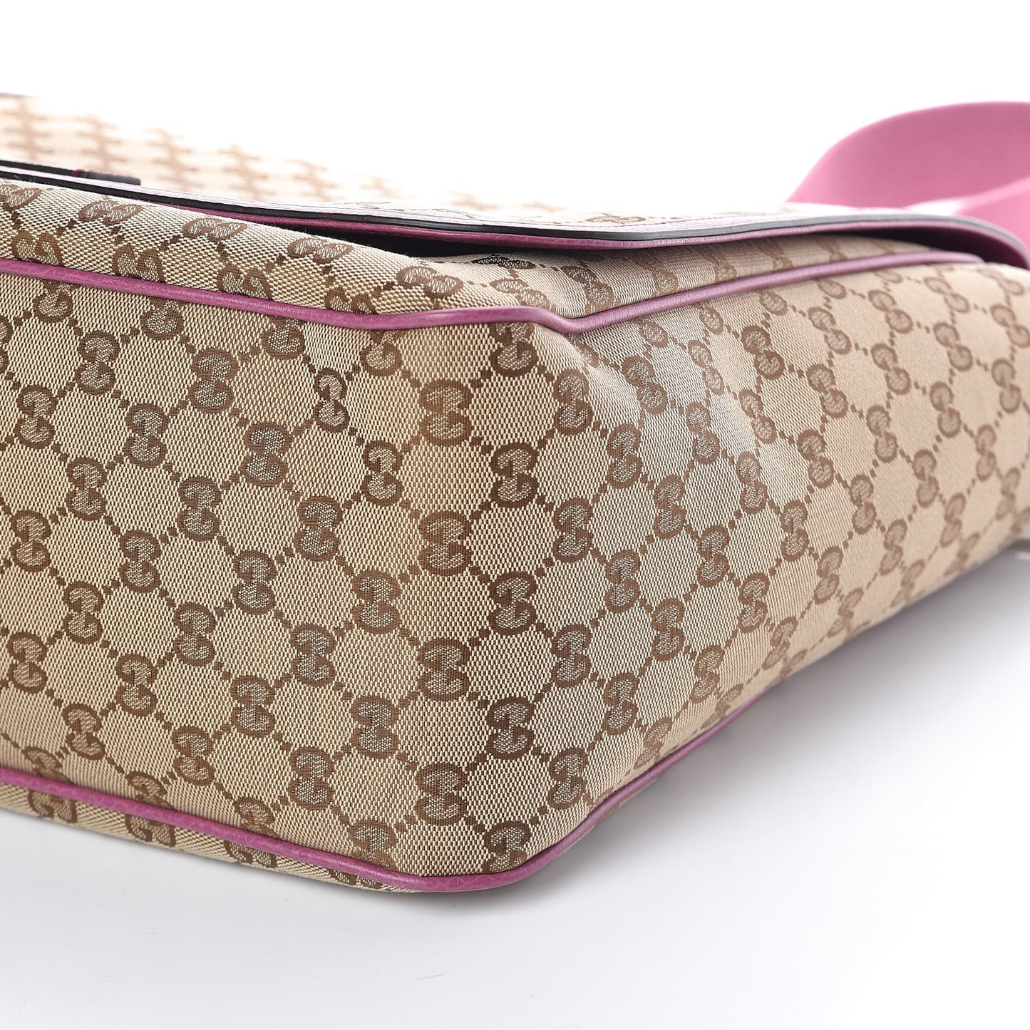 Monogram Convertible Diaper Bag Beige Peonia Flower
