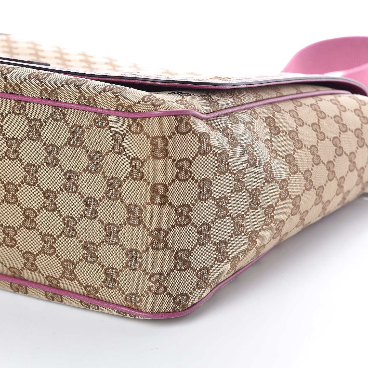 Gucci Monogram Convertible Diaper Bag Beige Peonia Flower 6 of 10