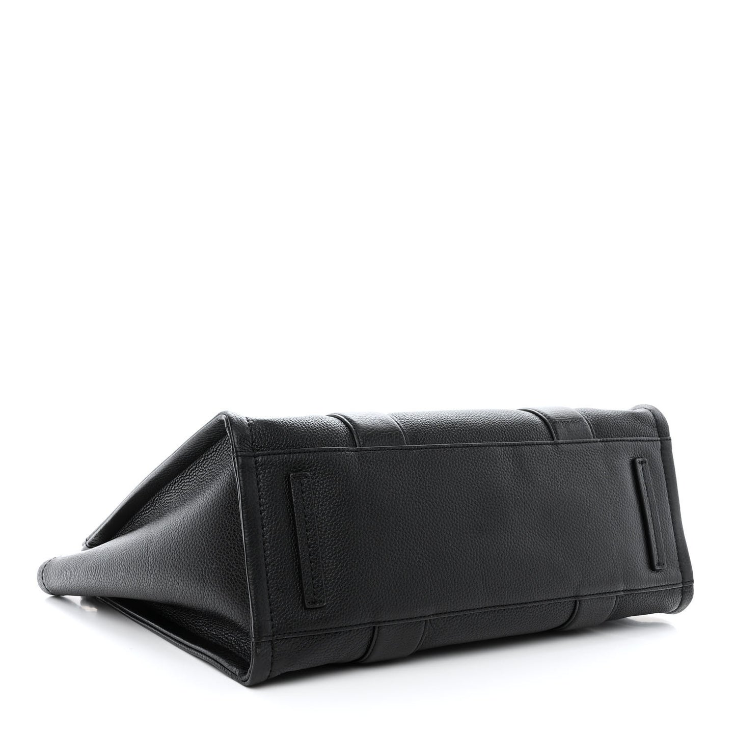 Grained Calfskin Large The Tote Bag Black
