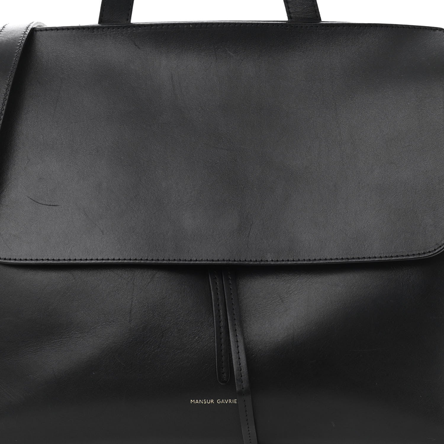 Mansur Gavriel Calfskin Lady Bag Black Ballerina 11 of 15