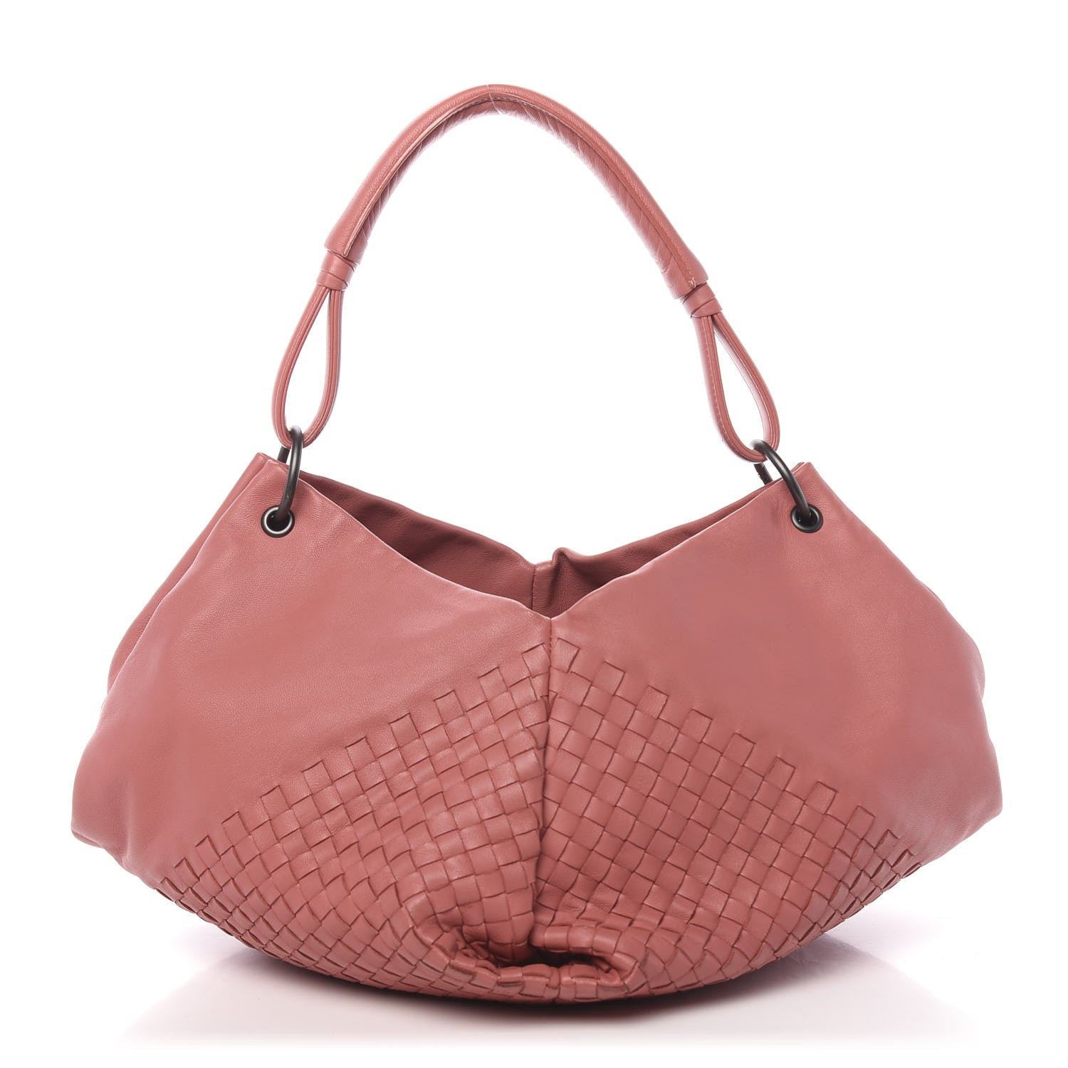 Bottega Veneta Nappa Intrecciato Aquilone Fortune Cookie Hobo Quarzo 1 of 12