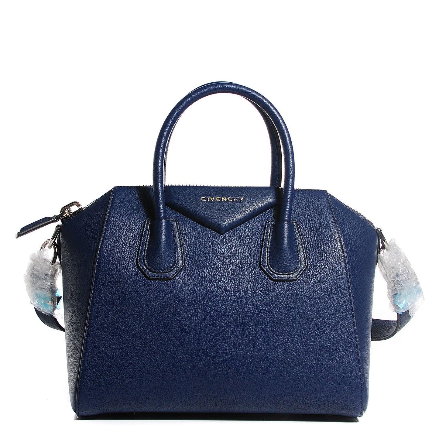 Sugar Goatskin Small Antigona Navy