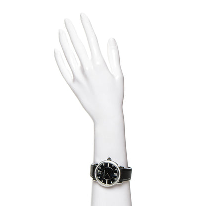 David Yurman Stainless Steel Rubber Diamond Bezel 38mm Classic Quartz Watch Blue 2 of 10