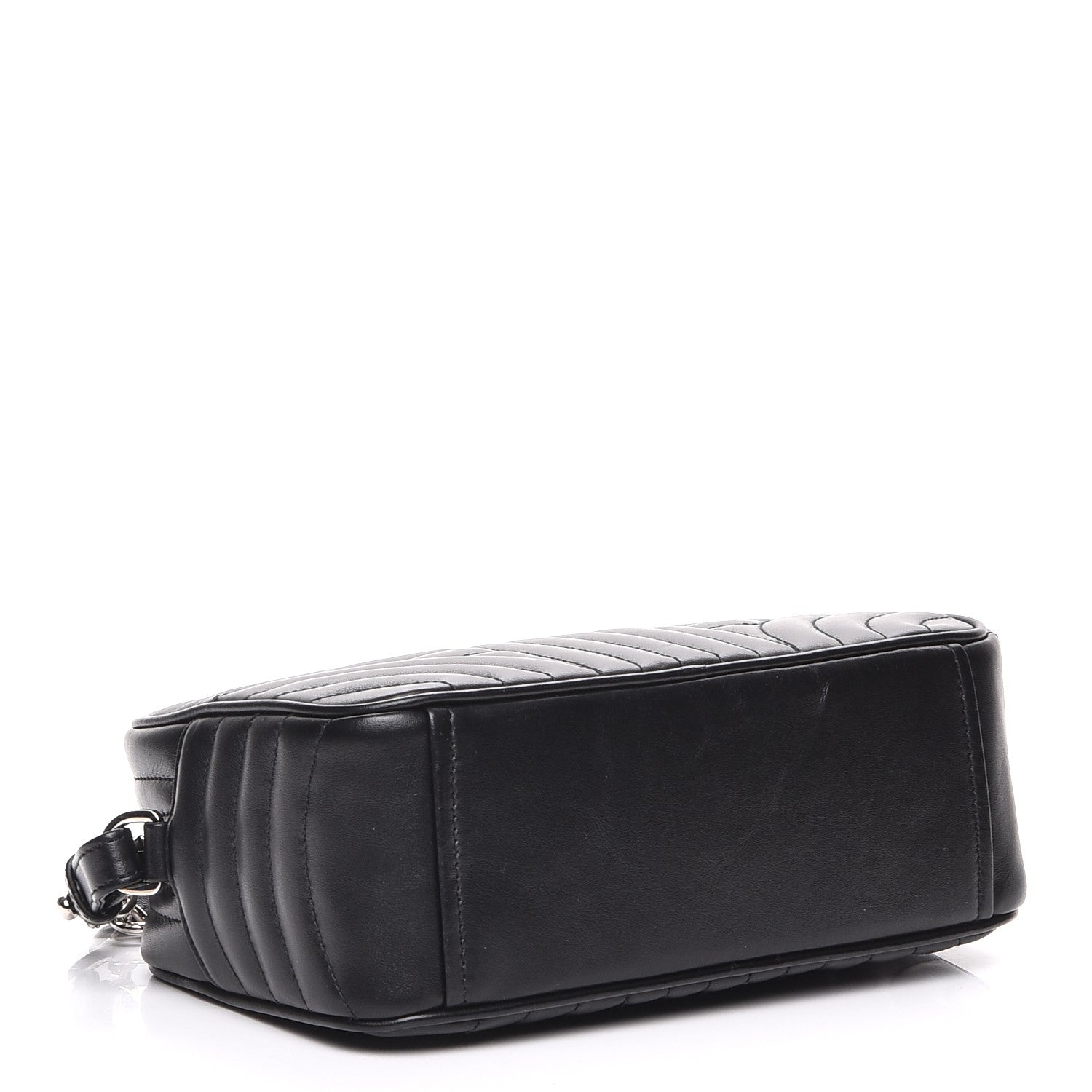 Prada Soft Calfskin Diagramme Crossbody Bag Black 4 of 7